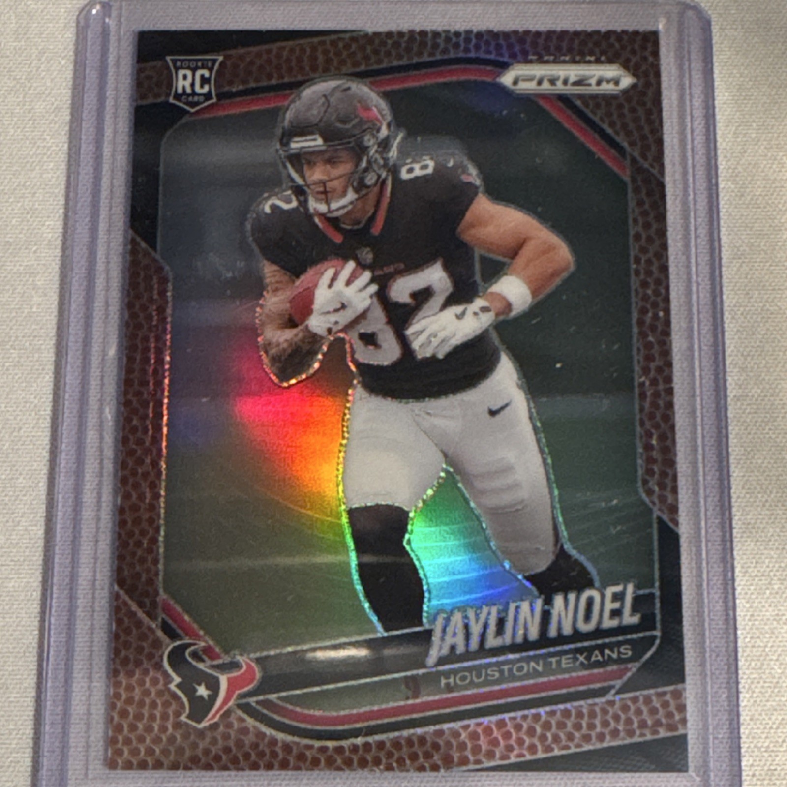 2025 Panini Prizm Pigskin Prizm Rookie Jaylin Noel Houston Texans #386 /180