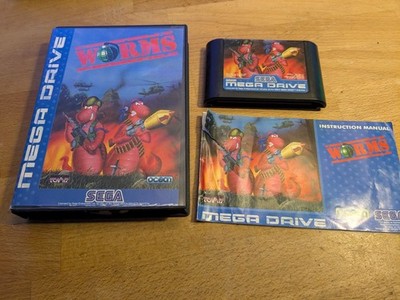 Worms Sega Mega Drive komplett MD PAL CIB