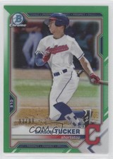 2021 Bowman Chrome Prospects Green Refractor 93/99 Carson Tucker #BCP-77 0r4
