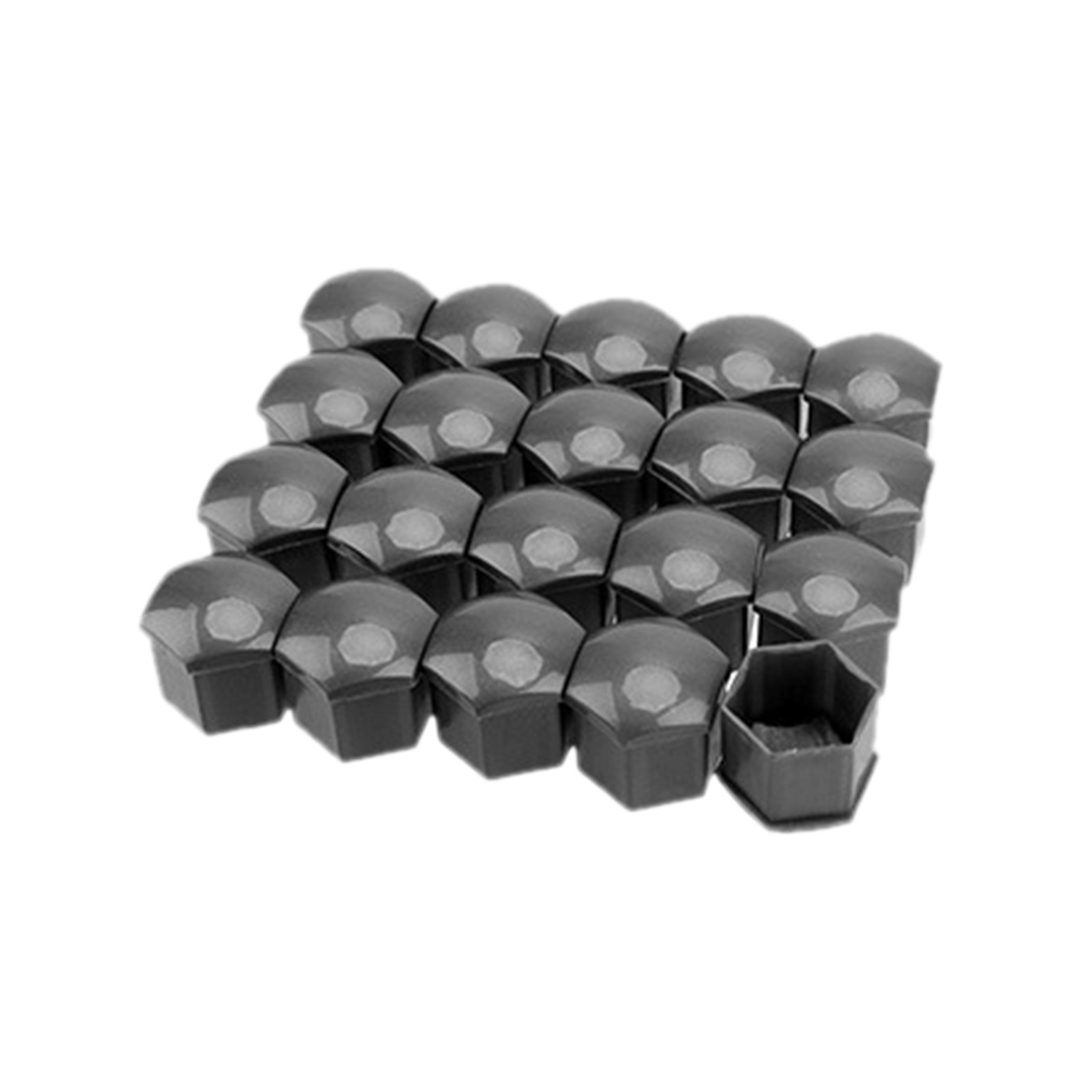 20PCS Car Wheel Hub Nut Protective Cover Dustproof Decoration Snap In ABS Pl BAJ