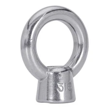 White Water 02964S | Marine 316 Stainless Steel Eye Nut | 1/2" - 13 NC