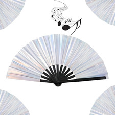 Boots on the Ground Fan, New Large Folding Hand Fan Line Dance Popping Fan, Hand
