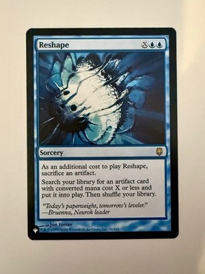 MTG Reshape | R 31 DST | English | The List
