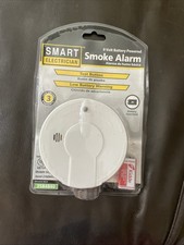 Smart Electrician 9 Volt Battery Powered Smoke Alarm 3584840
