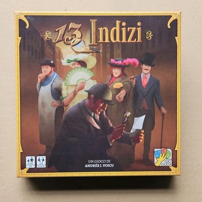 13 Clues Italian Edition (13 Indizi) CMON Games DV Guochi NEW SEALED