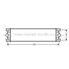 Ladeluftkühler für Opel Movano Pritsche/Fahrgestell U9 E9 Combi J9 F9