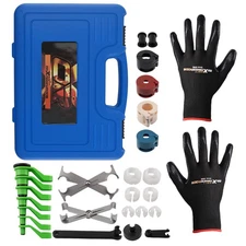 25PC Quick Disconnect Tool Set Fuel Line for AC Hoses Aluminum Alloy w/ Case