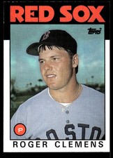 Roger Clemens 1986 Topps #661 Boston Red Sox MLB READ FREE SHIPPING AutographDen