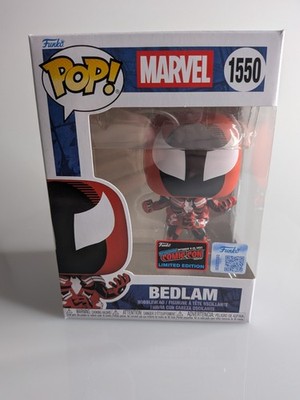 OFFICIAL 2025 NYCC STICKER BEDLAM #1550 Symbiote Funko Pop NYCC 2025 Bobble