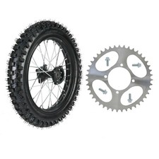 Llanta de tubo de neumático de rueda delantera de 16 pulgadas 90/100-16 para 125cc 150cc 200cc Dirt Pit Bike