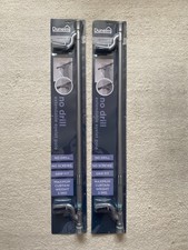 Dunelm No Drill Curtain Poles x2 - 70-120cm in Length - New in Packaging