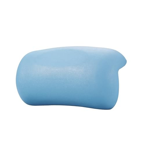Soulager le cou au bain avec l'oreiller ergonomique imperméable à ventouses