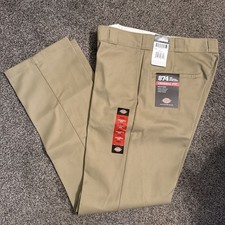 NWT Dickies 874 Original Fit Wrinkle-Resistant Work Pants Center Crease 33x34