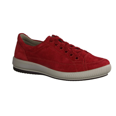 Legero Tanaro 5.0 0001615110 Damen, Sneaker, Schnürer, Leder, Rot - Bequeme