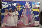 Vintage BARBIE 1991 Wedding Day Chapel Mattel 7217 Playset damage box,