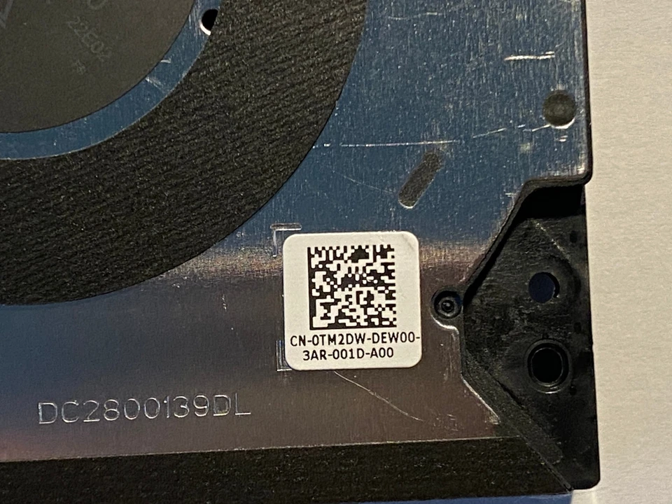 DELL PRECISION 5680 CPU COOLING FAN P/N 0TM2DW / TM2DW - Image 3 of 3