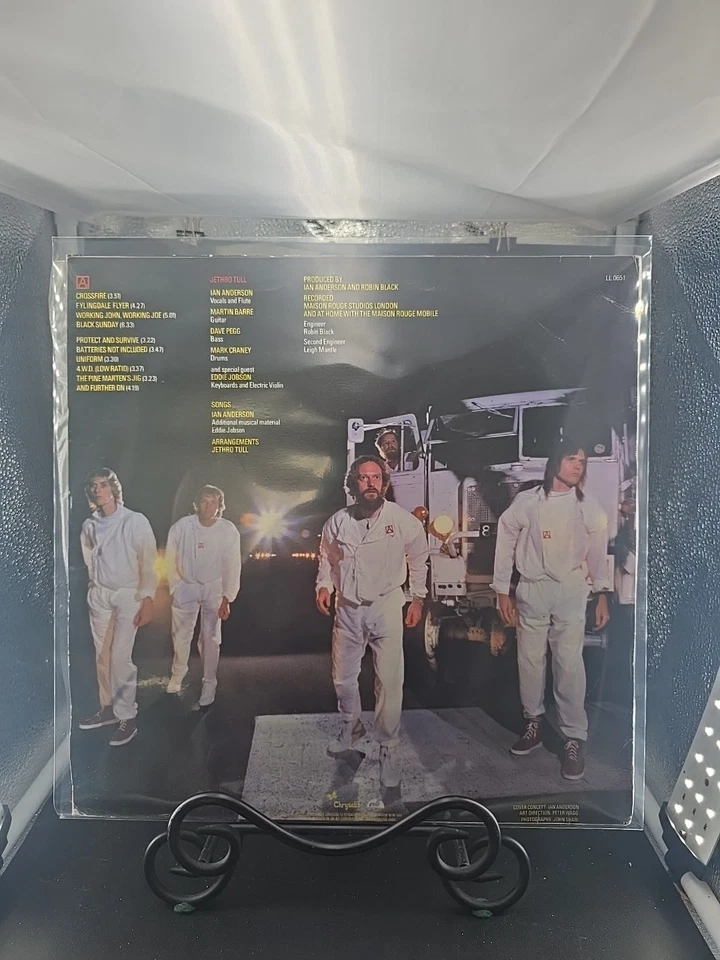 RARE ERROR! JETHRO TULL-A 1985 LP Yugoslavia / UK Press side B Label On Side A - Image 2 of 4