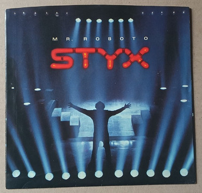 Vinyl 45 Umdrehungen STYX - Mr. Roboto / Snowblind 1983