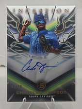 2023 Bowman Inception Autograph Chandler Simpson #BPA-CSN Gold Foil /50 (AU, RC)