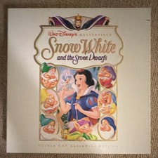 Walt Disney Snow White and the Seven Dwarfs Deluxe CAV LaserDisc Edition