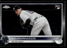 2022 Topps Chrome Update Ron Marinaccio Rookie New York Yankees #USC164