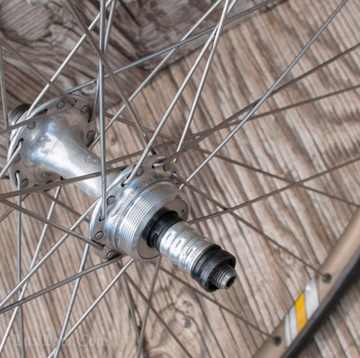 Vintage Campagnolo Victory Road Bike WHEELS Hubs Rims Bicycle NOS