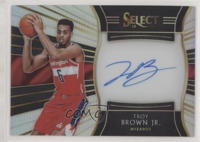 2018 Panini Select Rookie Signatures 147/199 Troy Brown Jr #RS-TBJ Auto RC y6z