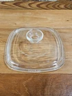 Vintage Corning Ware Replacement 7” Clear Glass Lid Pyrex A-7-C Lid Only