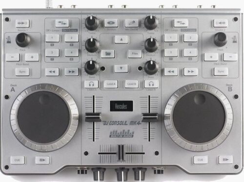 Hercules 4780638 DJ Console MK4 Virtual DJ , Musik mixer - Zdjęcie 1 z 3