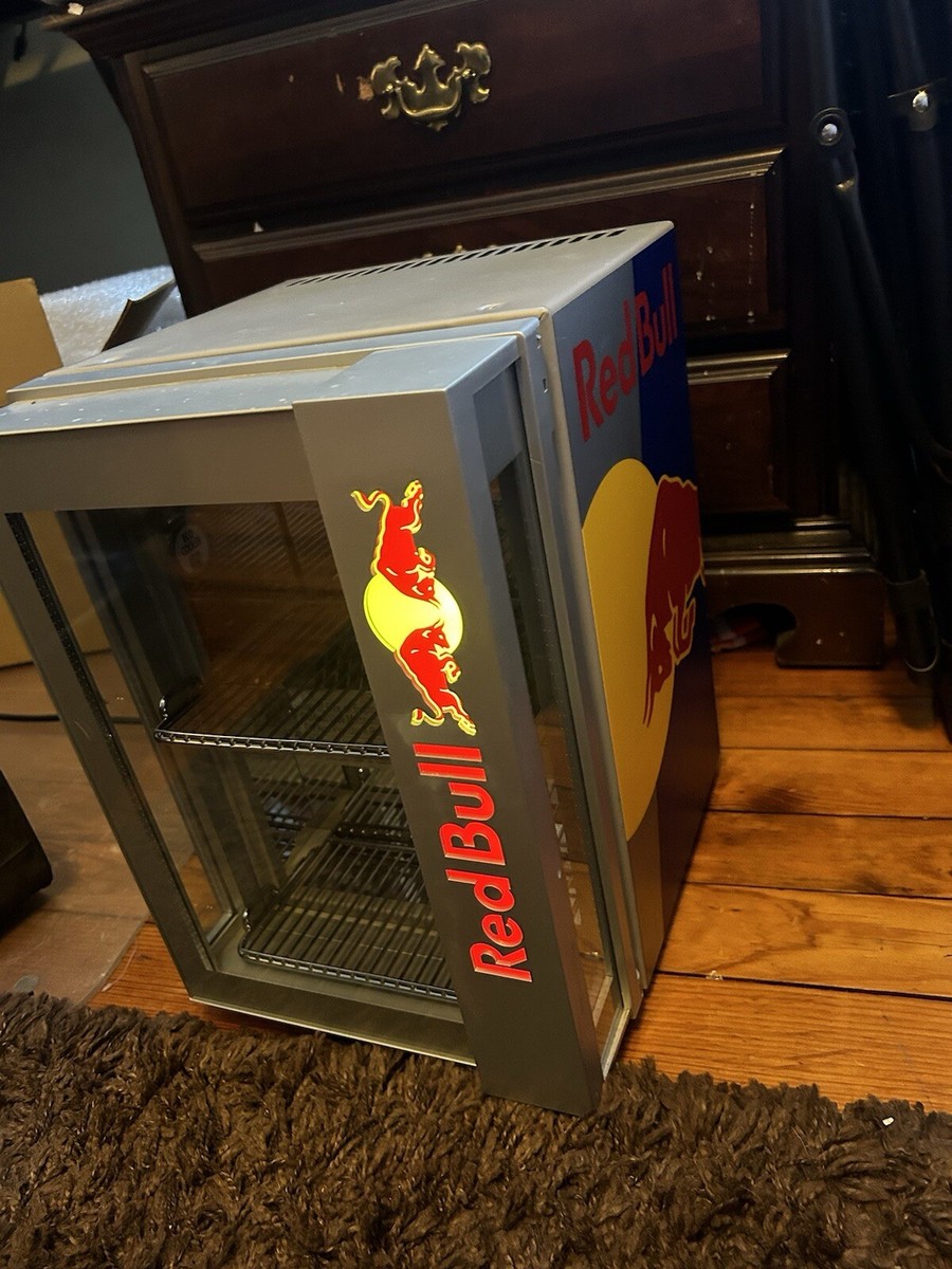 冷蔵庫・冷凍庫 Red Bull Mini Fridge Cooler For Drinks Red Bull Mini Cooler Fridge Cold or Warm Drinks Garden
