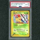 PSA 10 BUTTERFREE Reverse Foil Holo Gem Mint Rare 2002 Pokemon Expedition 38/165