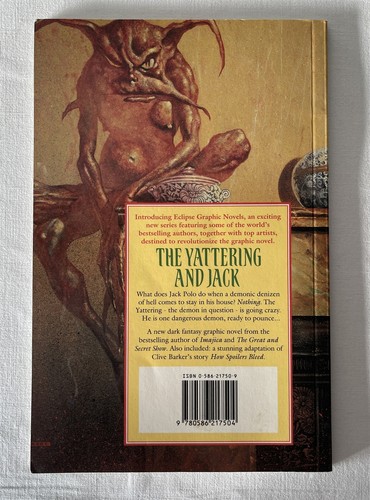 Eclipse Comics Clive Barker THE YATTERING AND JACK John Bolton Hector Gomez 1993 - Bild 3 von 12
