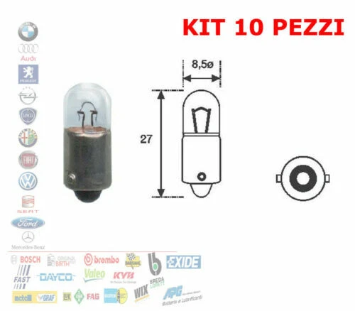 Ampoules et LEDs pour le côté droit Magneti Marelli pour automobile