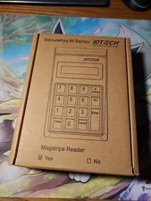IDTECH Secure Key Card Reader M130 w/ Magstripe Reader IDKE-534833BE USB