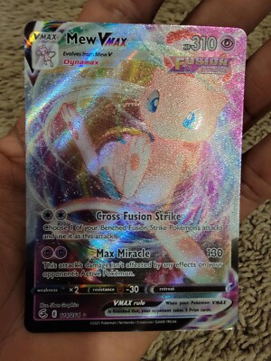 Mew VMAX Pokemon Card Max Miracle | eBay