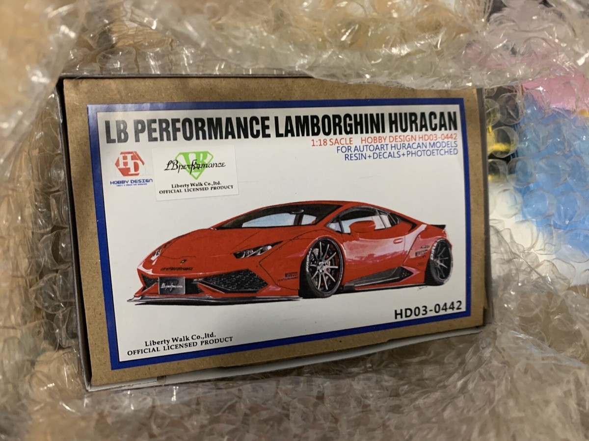 自動車 AUTOart 1/18 Lamborghini LB Performance Autoart 1/18 Lamborghini Huracan wide-body LB Performance