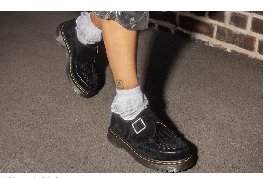 DR. MARTENS Ramsey Kiltie WOVEN Buckle Monk Loafer Creepers MSRP