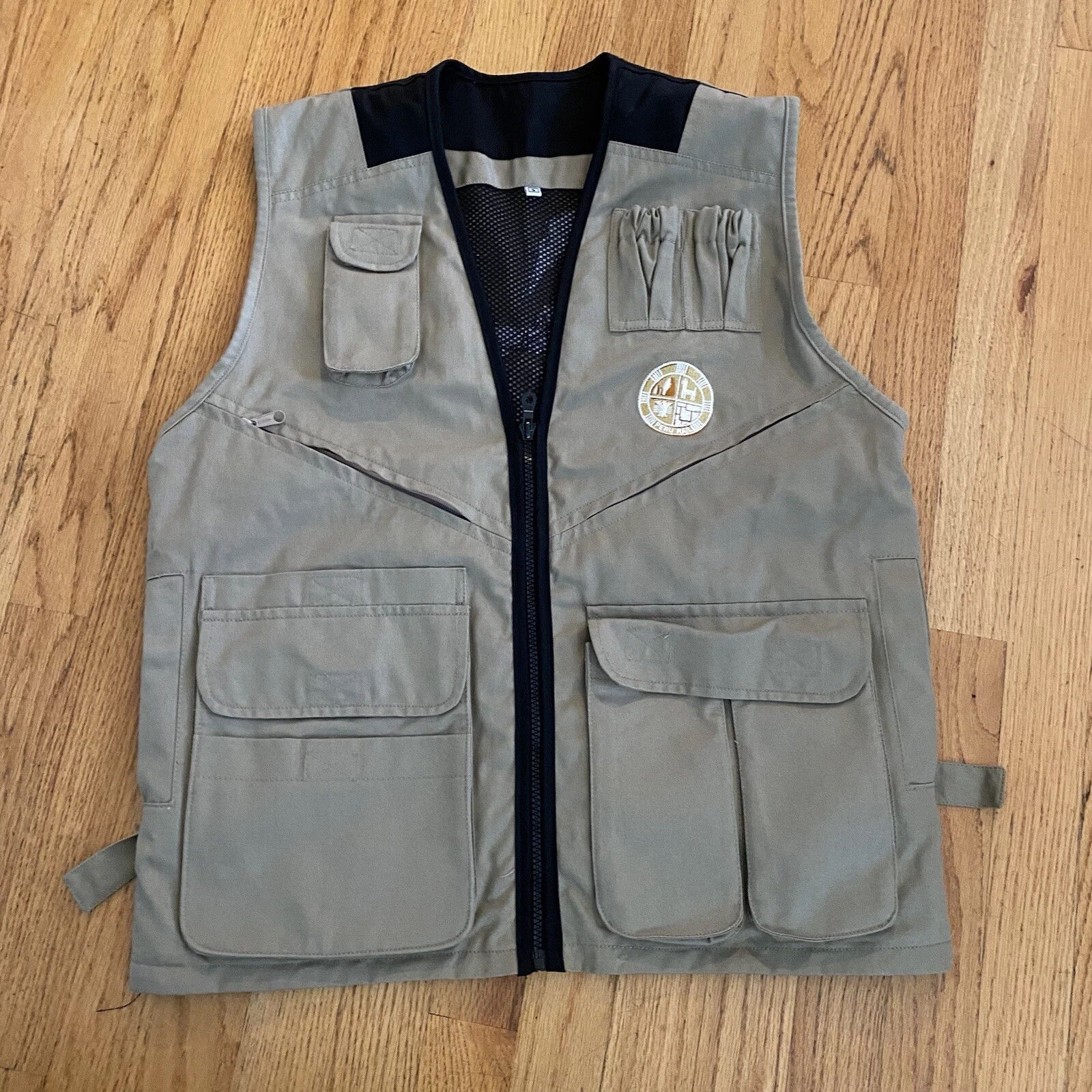 Fishing Vest Size S Lake Titicaca Peru Peru Rail Expedition Khaki Incas Train