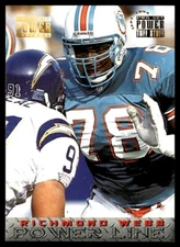 1994 Pro Set Power National Promos RICHMOND WEBB Miami Dolphins PROTO
