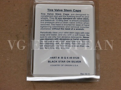 Genuine Mercedes-benz-mb Silver Star OEM Q6408128 Tire Valve Stem  