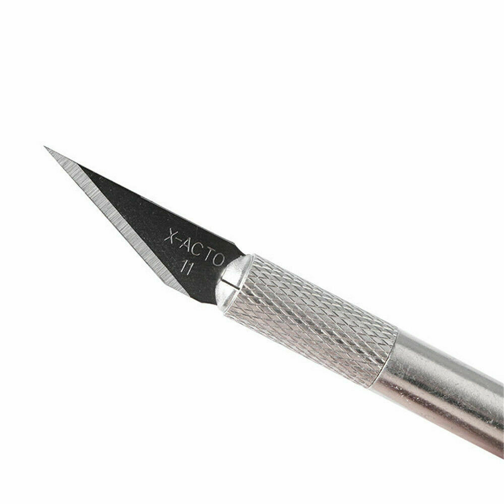 PRO Hobby Exacto Knife Set 6 Blades Handle Craftsman Craft Tool