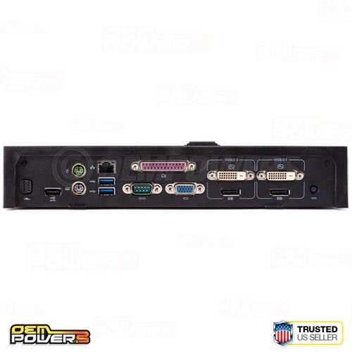 Dell USB 3.0 E-Port Plus Advanced Docking Station Replicator PR02X T0J21 GNPHP - Picture 3 of 9