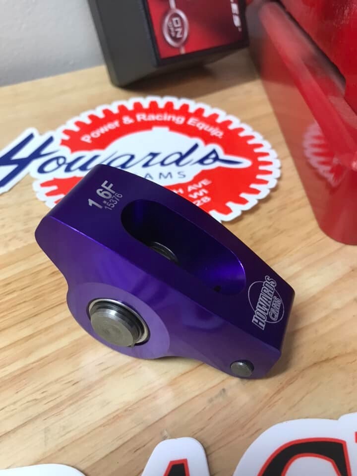 SBF Howards 90081 1.6 X 7/16 Aluminum Roller Rockers MADE IN USA 399