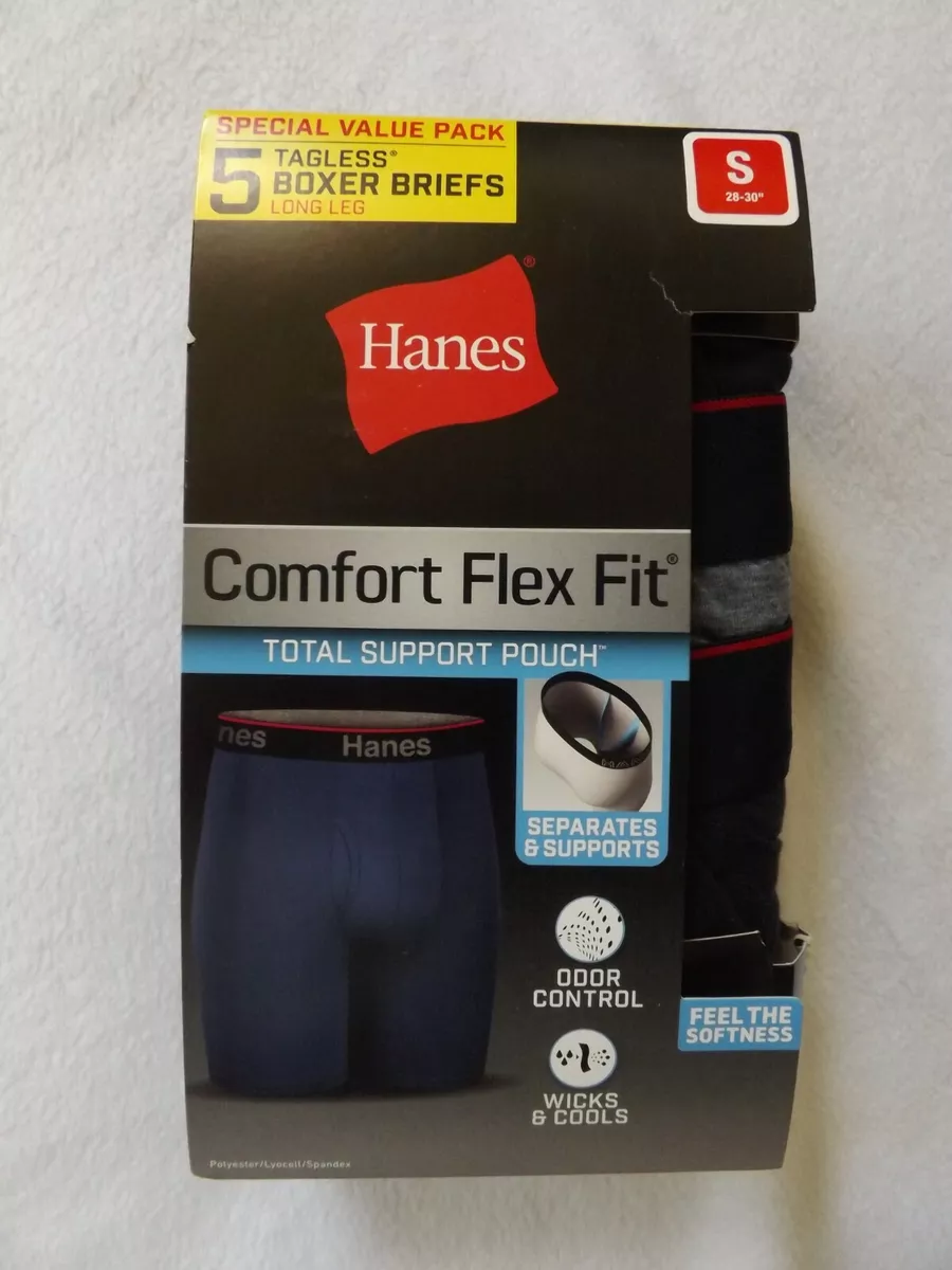 Hanes comfort flex fit hotsell long leg boxer briefs