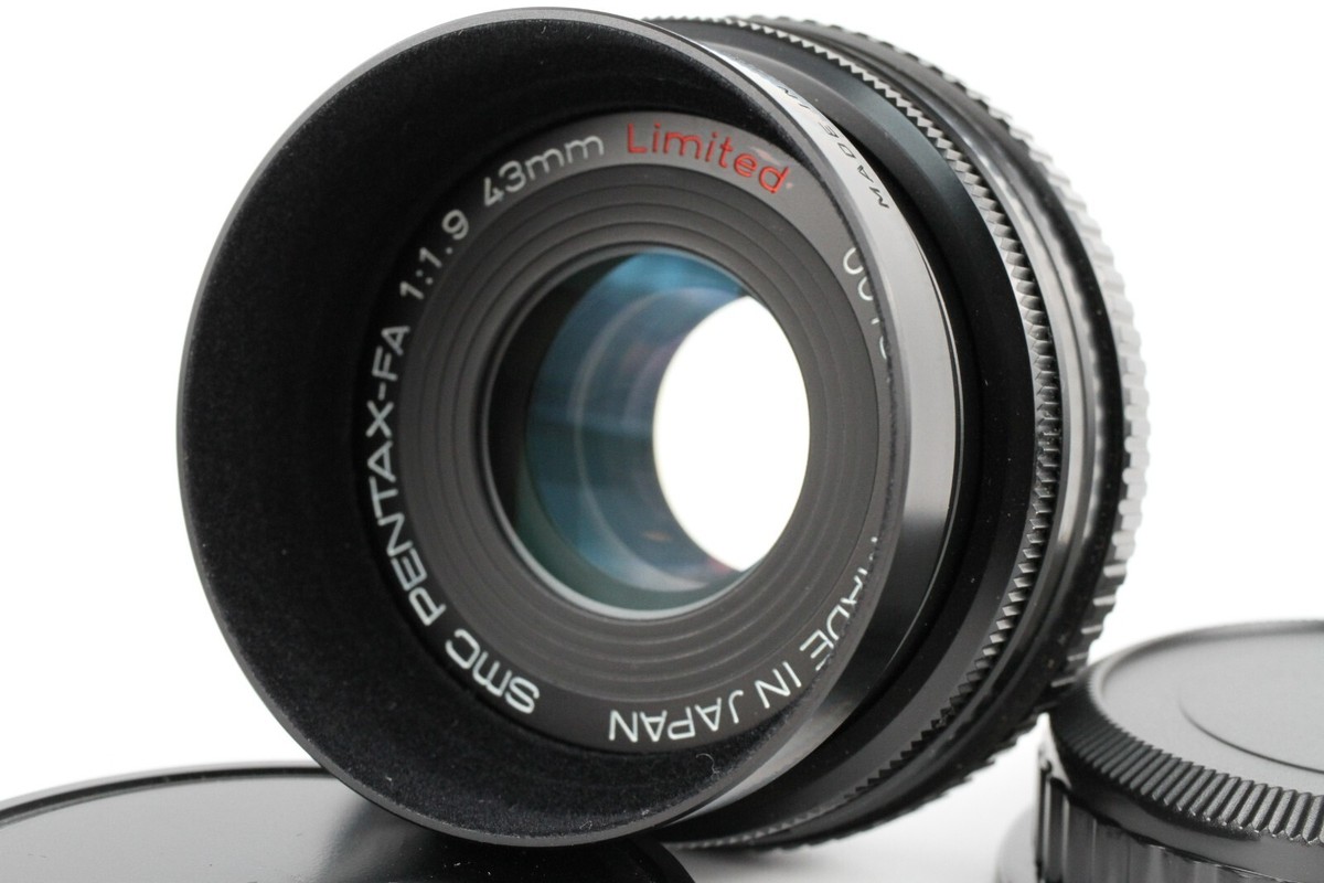SMC Pentax FA 43mm f1.9 Limited Pancake Lens From JAPAN