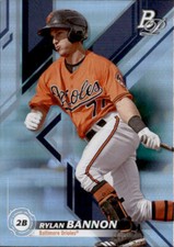 2019 BOWMAN PLATINUM TOP PROSPECT BALTIMORE ORIOLES - RYLAN BANNON #TOP-68