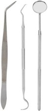 Stainless Steel Oral Care Kit Plaque Calculus Removal Dental Hygiene Tool Kit