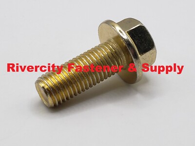 5 M10-1.25x50mm JIS Small Head Flange Bolts – Zinc Plated Hex Screws (Grade 10.9) 6 thumbnail image