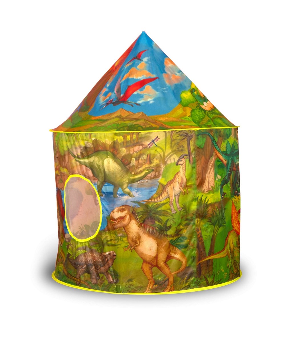 Dinosaur Park Play Tent Foldable Playhouse Kids Indoor Outdoor