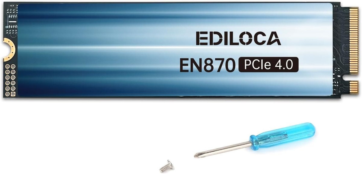 【新品未開封】EN870 2TB PCIe 4.0 M.2 NVMe SSD Amazon.com: Ediloca 2TB SSD NVMe M.2 2280 PCIe Gen4 x4